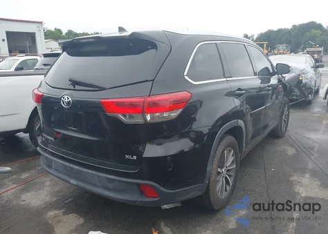 2018 Toyota Highlander Xle из США, поврежденный, VIN 5TDKZRFH8JS532868
